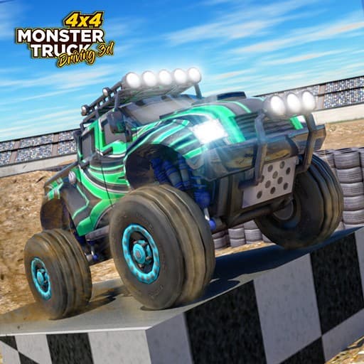 4x4 Szörnykamionos Vezetés 3D
