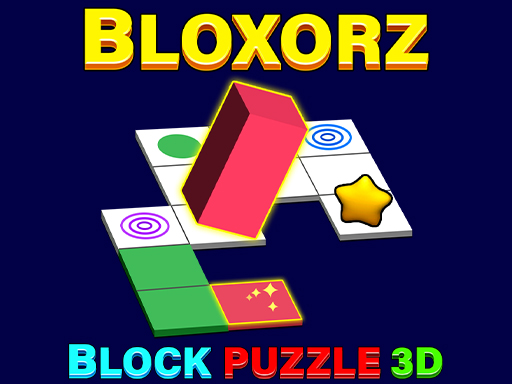 Bloxorz Kockás Rejtvény 3d