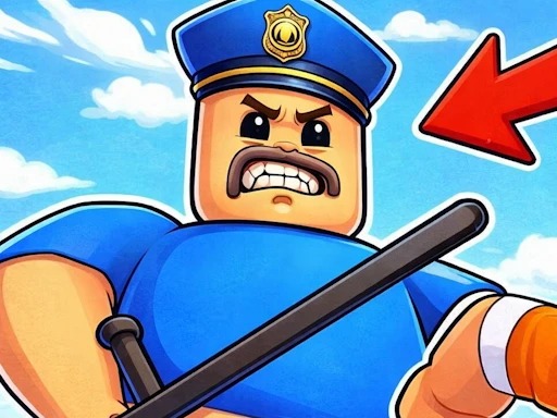 Obby Szökés Barry's jail parkour